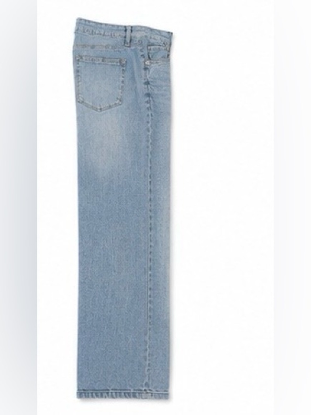 SONOMA Light Wash Wide Leg Cropped Jeans Size 12P - Picture 7 of 7
